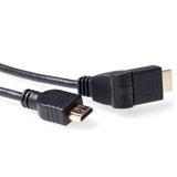 Advanced cable technology HDMI High Speed cable, one side angled flexibleHDMI High Speed cable, one side angled flexible (AK3696)